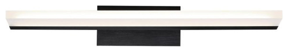 Level 18" LED Bathroom Vanity & Wall Light 3500K, Black