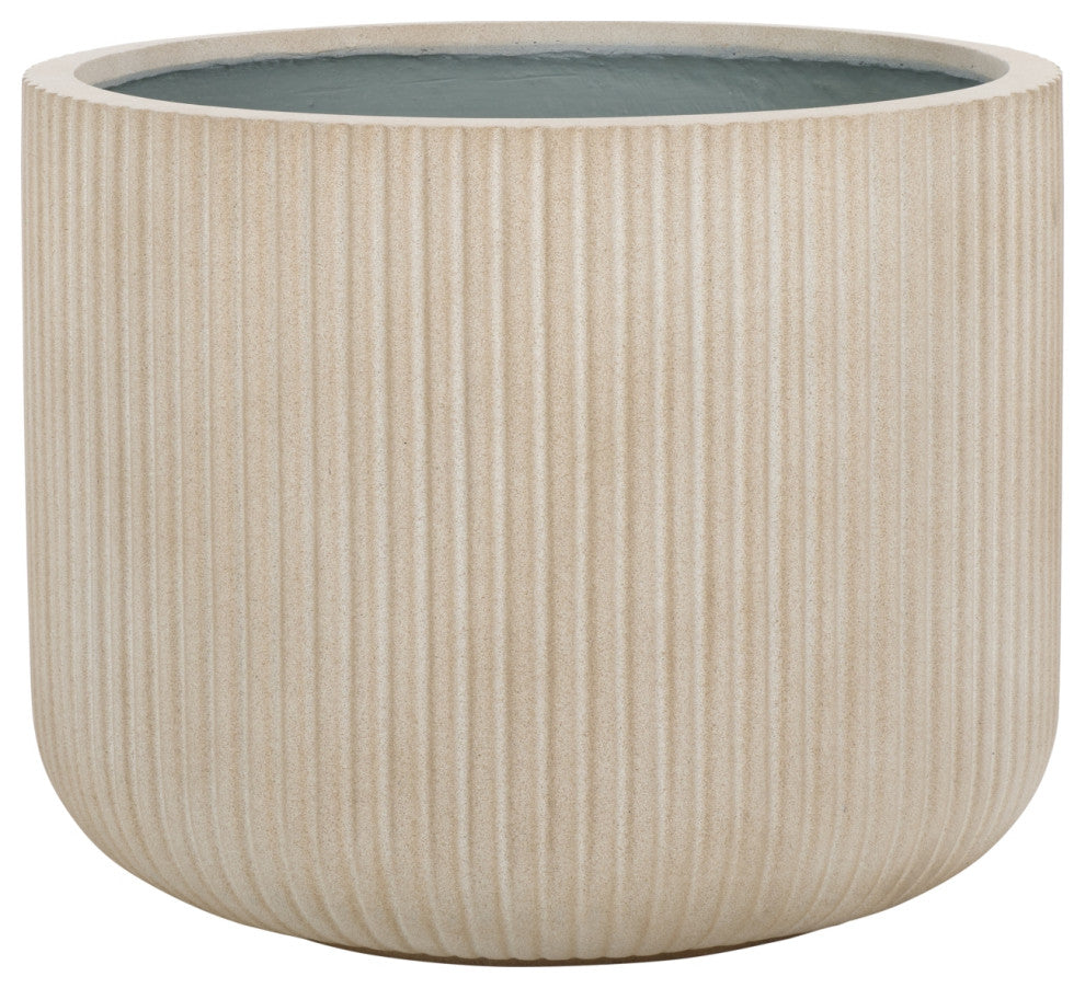 Safavieh Indoor-Outdoor Lucca zoom Planter Pot, Beige