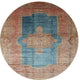 Ahgly Company Indoor Round Traditional Area Rugs, 4' Round