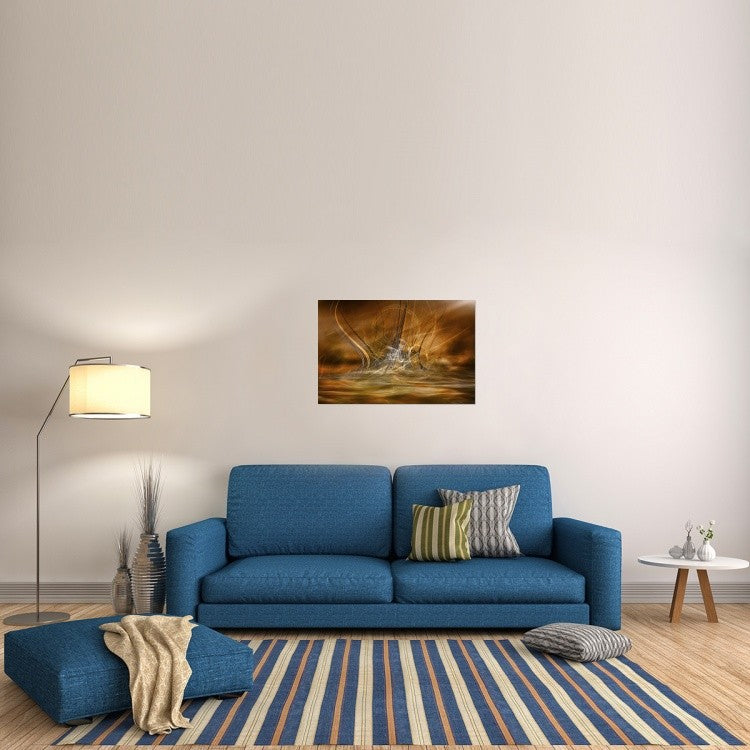 "The Rising" Stretched Canvas Giclee by Willy Marthinussen, 36x24"