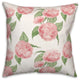 Pink Hydrangea Pattern 18"x18" Spun Poly Pillow