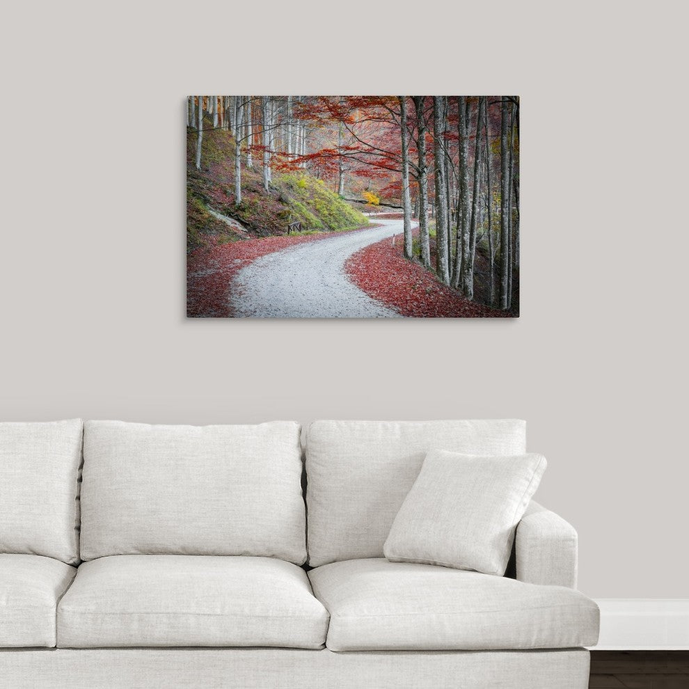 "Tuscany forest" Wrapped Canvas Art Print, 36"x24"x1.5"