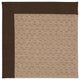 Zoe-Grassy Mountain Machine Tufted Rectangle Rug, Brown, 2''x3''