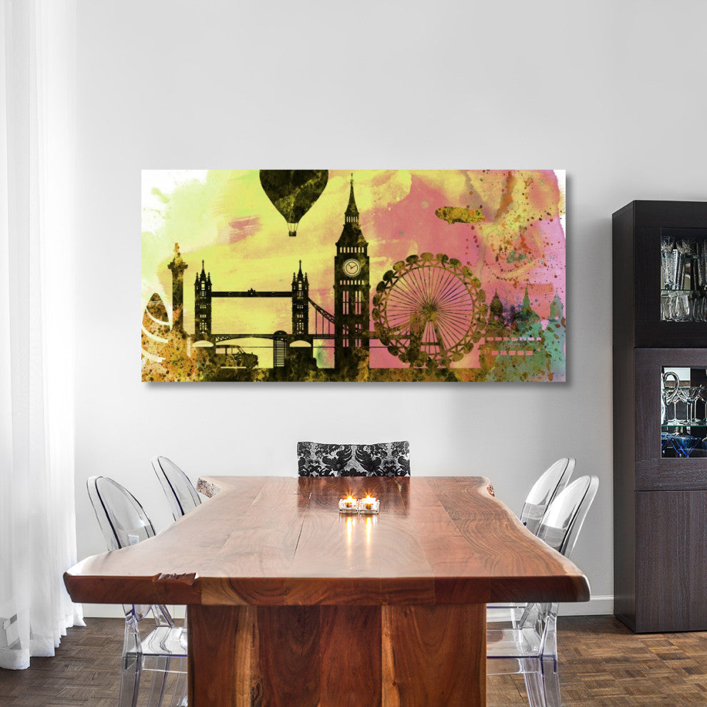 "London City Skyline" Fine Art Print