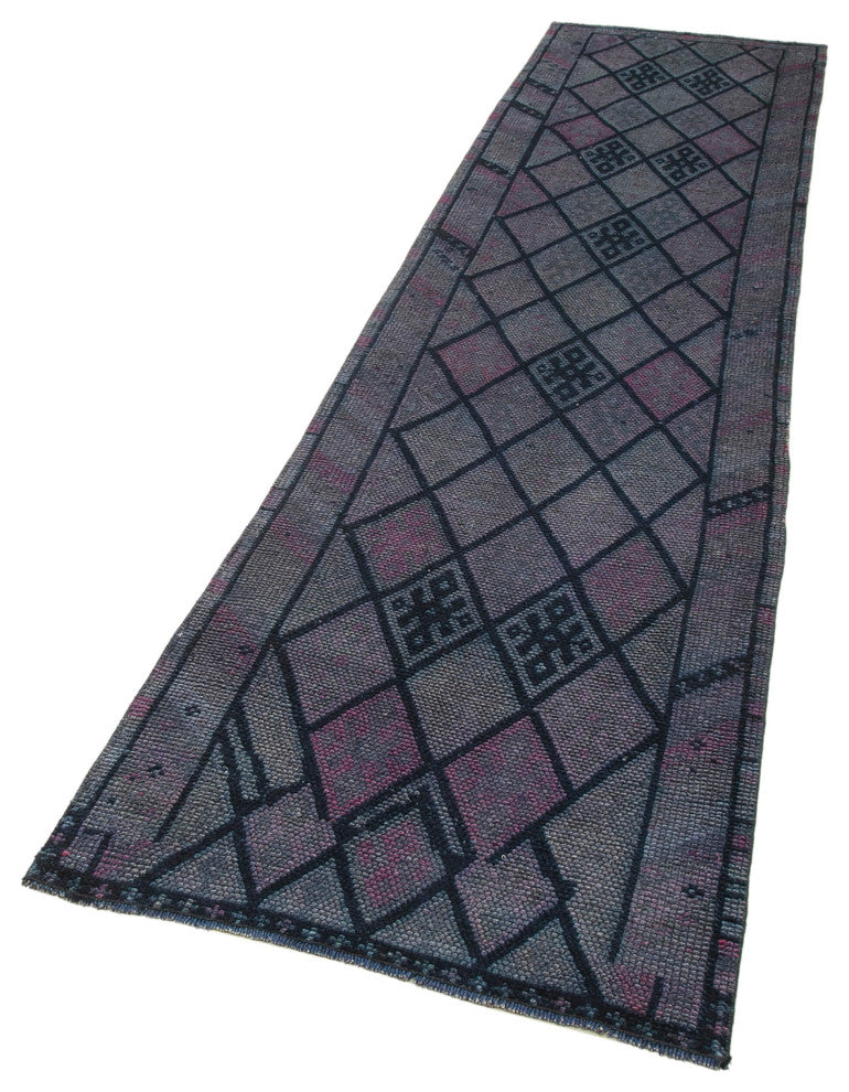 Rug N Carpet - Handwoven Oriental 2' 9" x 12' 1" Antique Runner Rug