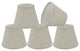 Aspen Creative 32063-5 Hardback Empire Clip-On Lamp Shade Beige 3" x 5" x 4"