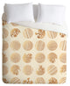 Iveta Abolina Vanilla Dot Duvet Cover, 88"x104"