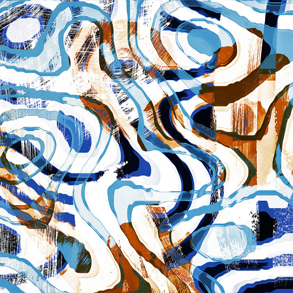 "Jazzy One" Canvas, 36"x36"