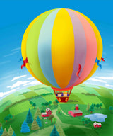 "Long Flight" Painting Print on Canvas by Curtis