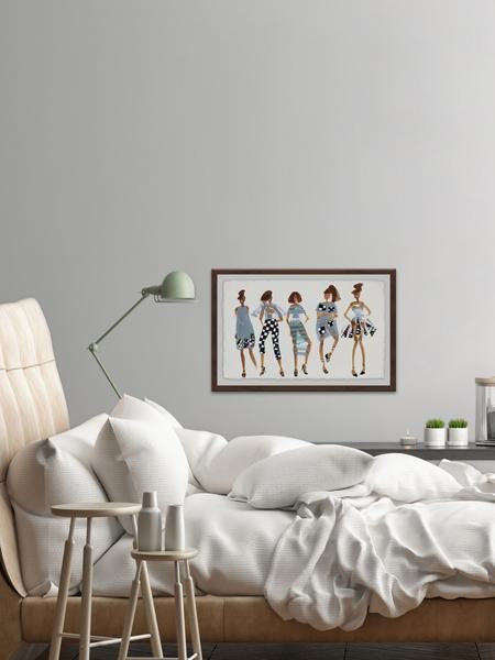 "What's In" Framed Painting Print, 18"x12"