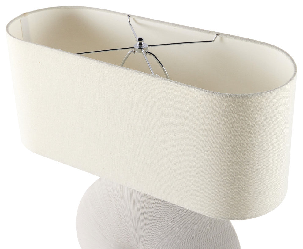 Busaba Table Lamp-Matte White