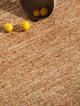 Hand Knotted Sumak Jute Area Rug Contemporary Light Brown White, [Rectangle] 8'x10'