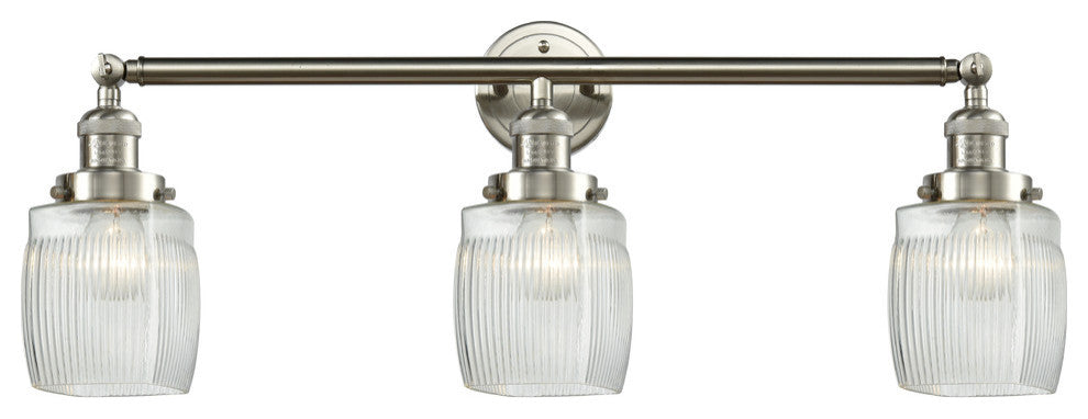 Innovations Lighting 205-Sn-S-G302-Led 3 Light Dimmable Led 32" Vanity Light