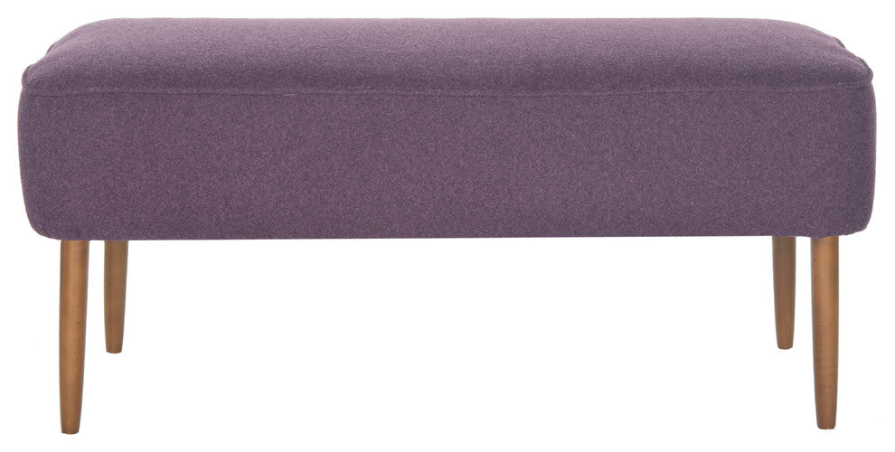 Levi Bench - Plum