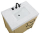 Home Living 32" Single Bathroom Vanity, Honey Brown