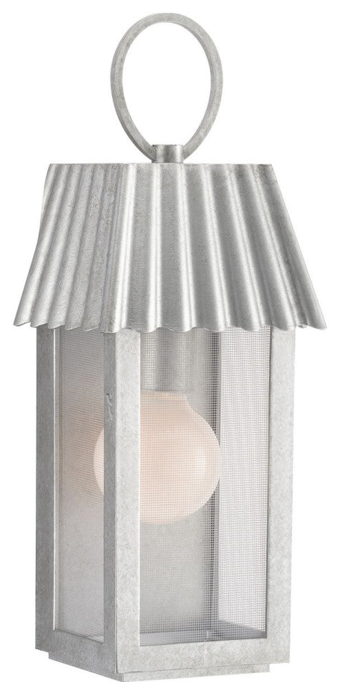 POINT DUMEÂ® Hook Pond Galvanized Finish Outdoor Wall Lantern with DURASHIELD