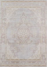 Isabella ISA-1 Machine Made Area Rug, Gray, 9'3"x11'10"