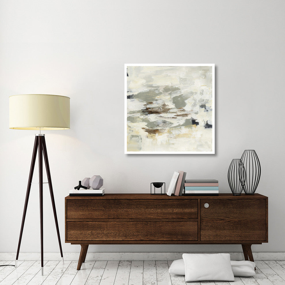 "Steps on Stones II" Digital Paper Print by Silvia Vassileva, 38"x38"