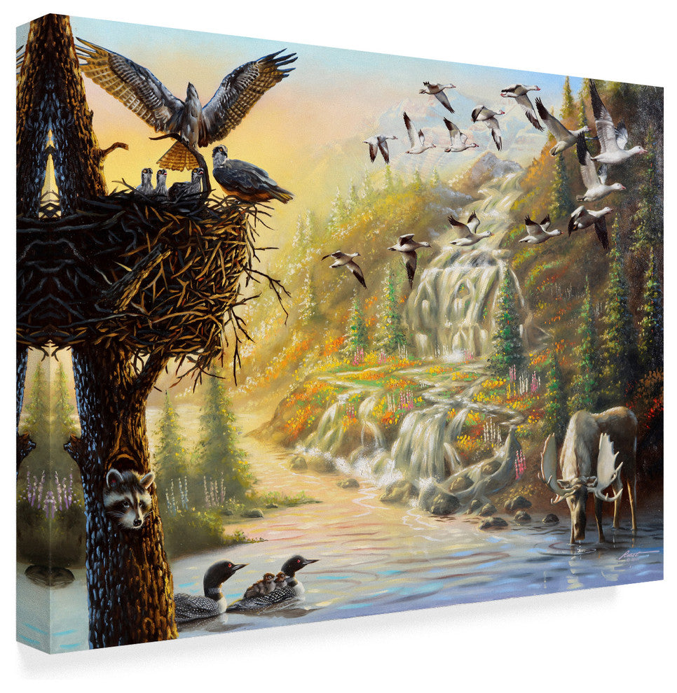 "No Place Like Home" by D. Rusty Rust, Canvas Art