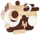 "Sands Serenade" Hand Made Wood Abstracts Wall Art, Ap-102b-4030-02