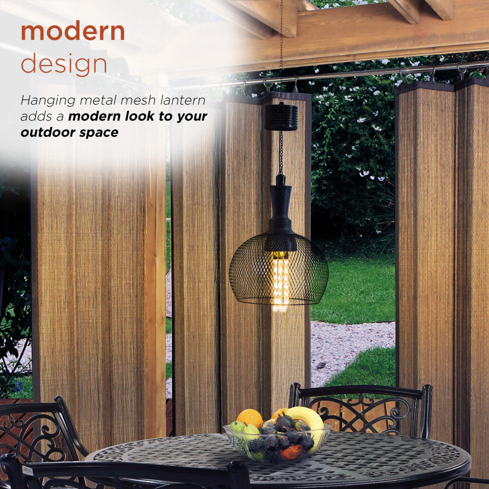 Alpine Solar Hanger with White LED Light, 10"
