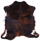 Organic Natural Hair-On Cowhide Area Rug 5' 10" X 6' 6" C1968