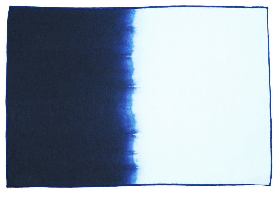 Indigo Ombre Placemats, Set of 4
