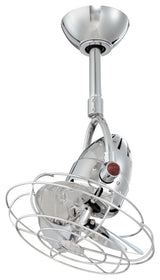 Diane 13" Fan, Metal Blades, Polished Chrome