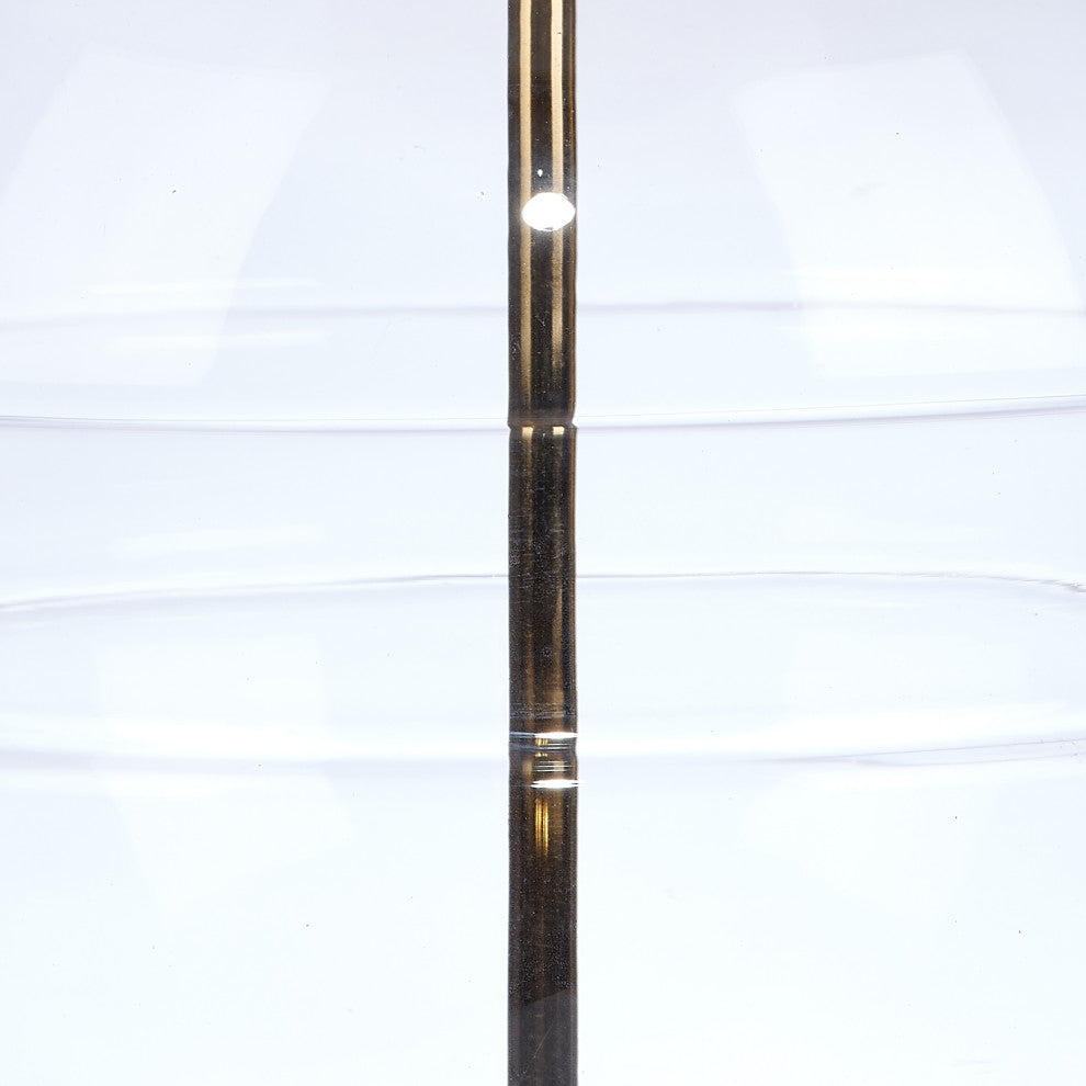 Satellite Table Lamp, Antique Brass