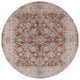 Ahgly Company Indoor Round Mid-Century Modern Area Rugs, 7' Round