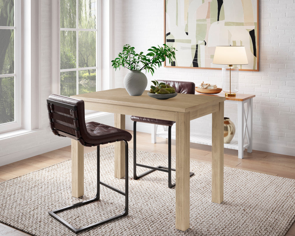 Tiburon Dining Table, Drifted Sand, 36" Height