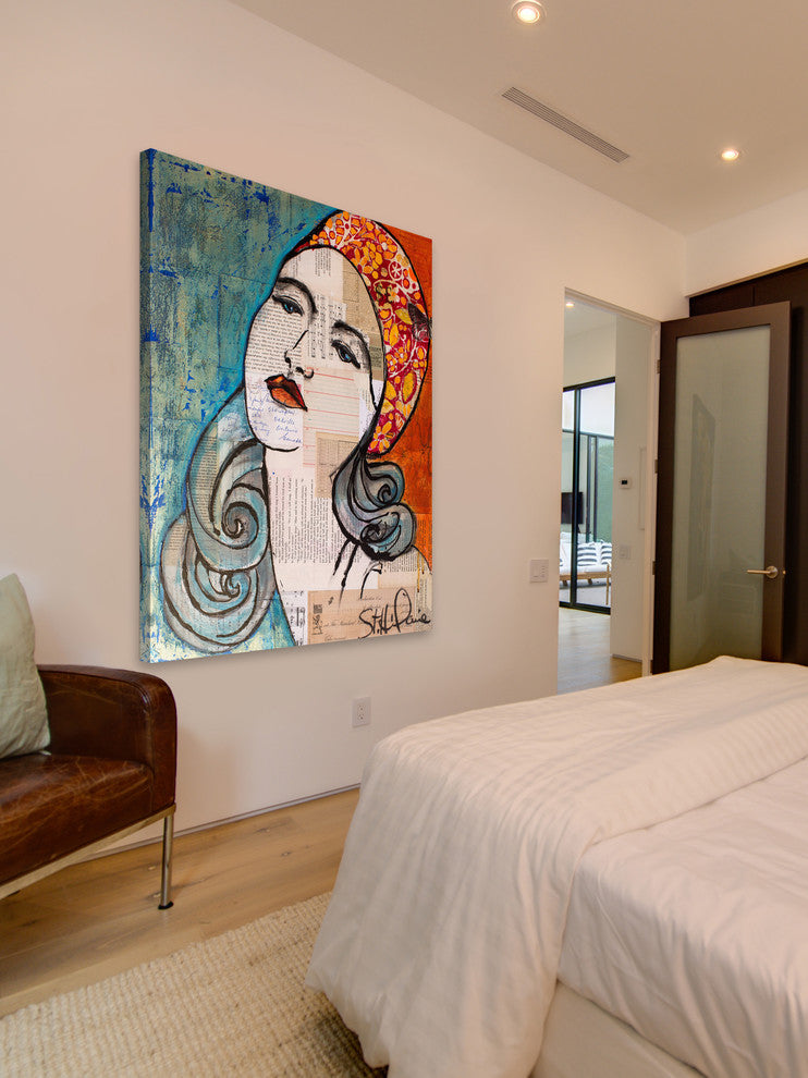 "Sweet Resistance" Painting Print on Wrapped Canvas, 30x36