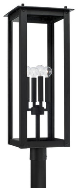 Capital Lighting 934643 Hunt 4 Light 29" Tall Post Light - Black