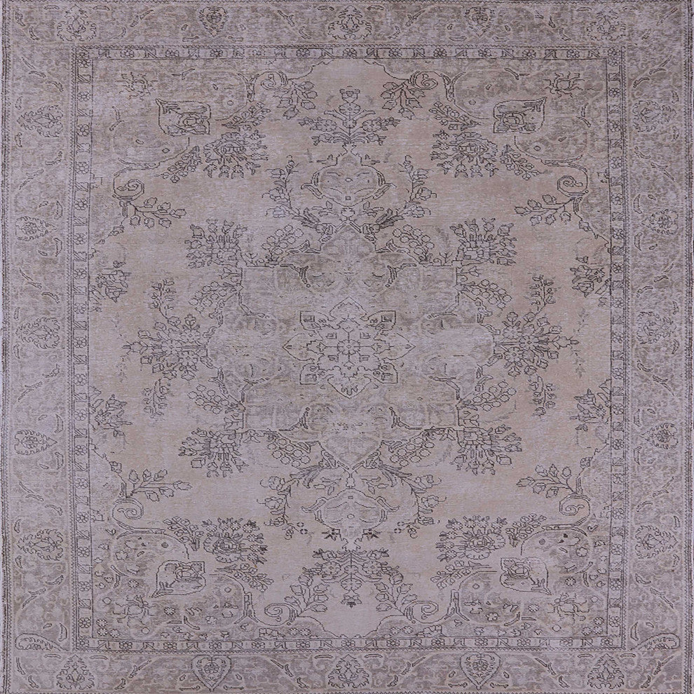 Ahgly Company Indoor Square Mid-Century Modern Area Rugs, 3' Square