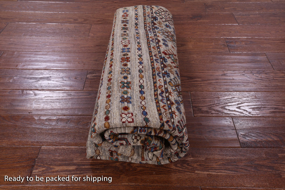 Khorjin Super Kazak Hand-Knotted Wool Rug 5' 0" X 6' 8" - Q12302
