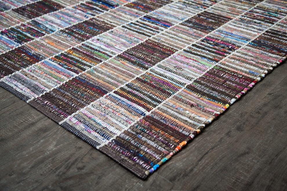 Anji Mountain Boho South Area Rug, Rectangular 5'x7'