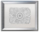 Hello Angel ''Paisley Mandala'' Art, Silver Frame, White Mat, 20x16