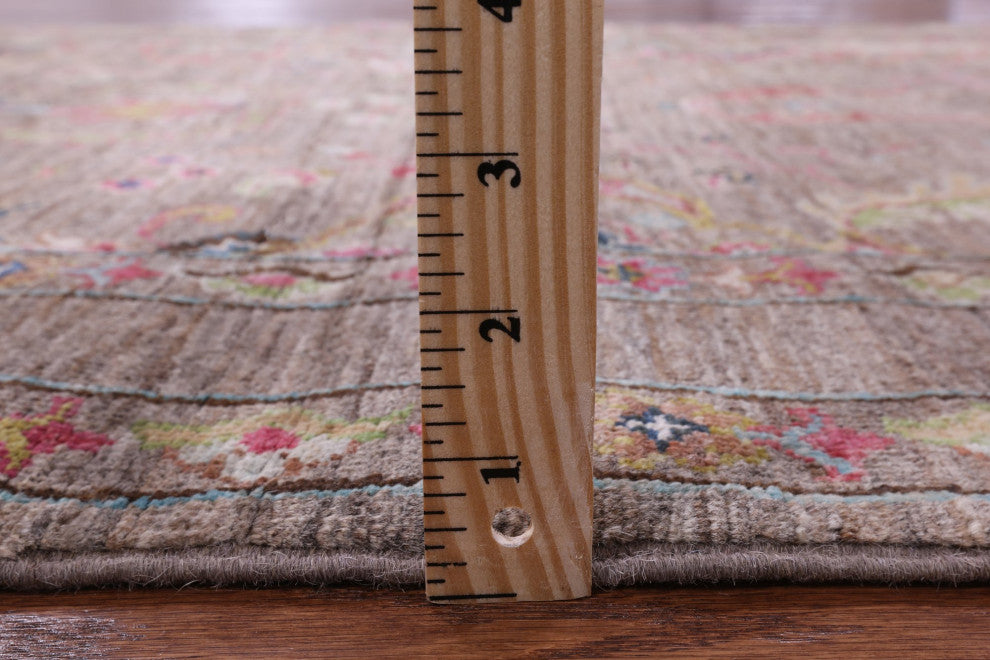 3' 6" X 5' 1" Persian Tabriz Hand Knotted Wool Rug Q10032