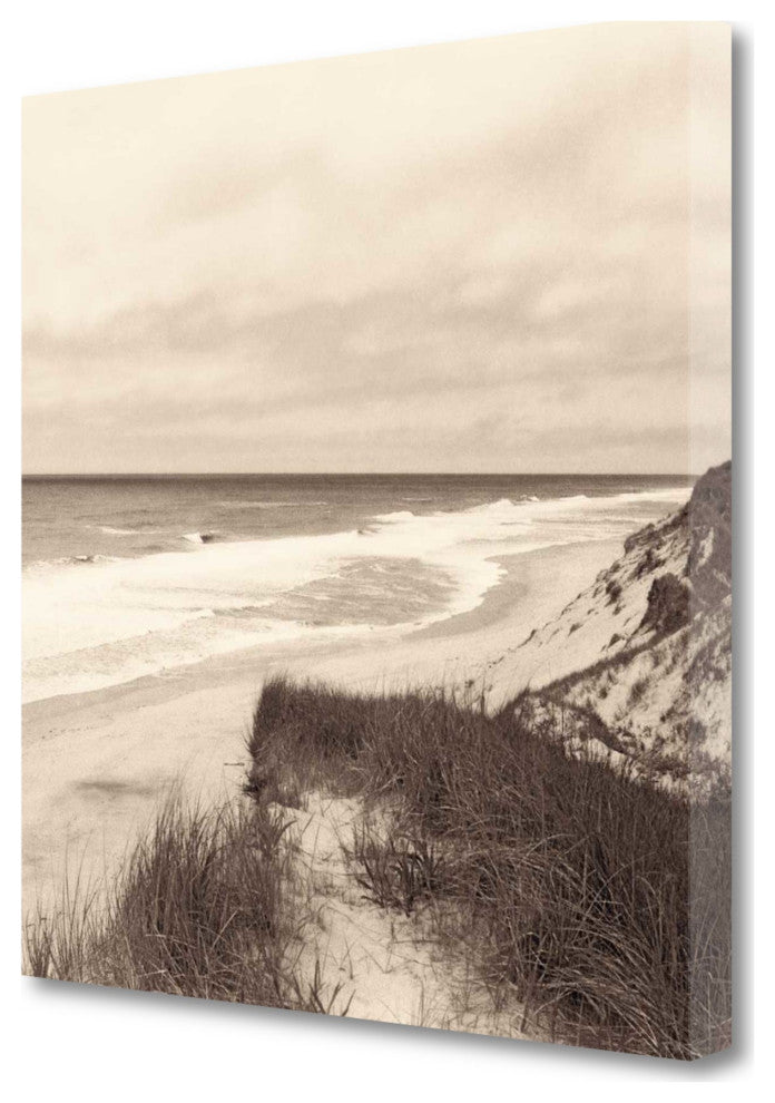 25" Retro Vintage Sand Dunes Giclee Wrap Canvas Wall Art