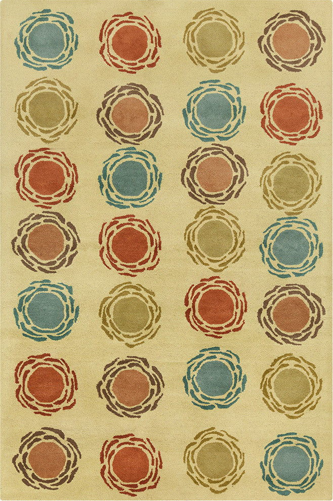 Allie Geometric Contemporary Area Rug