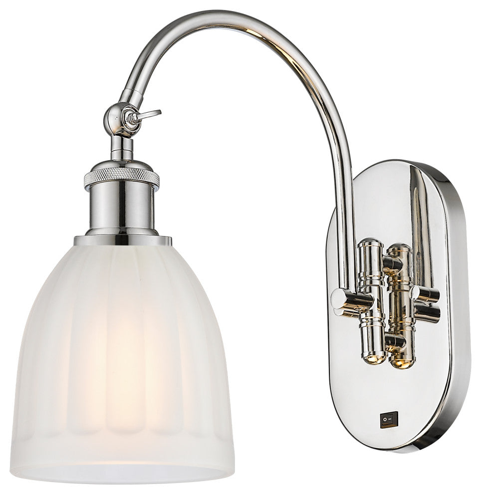 Innovations 518-1W-PN-G441-LED 1 Light Sconce, Polished Nickel