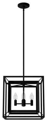 Hunter 15" Doherty Natural Iron 4 Light Chandelier Ceiling