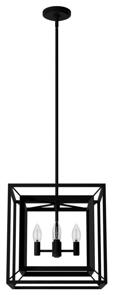 Hunter 15" Doherty Natural Iron 4 Light Chandelier Ceiling