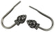 Tilia Holdback Pair, Satin Nickel