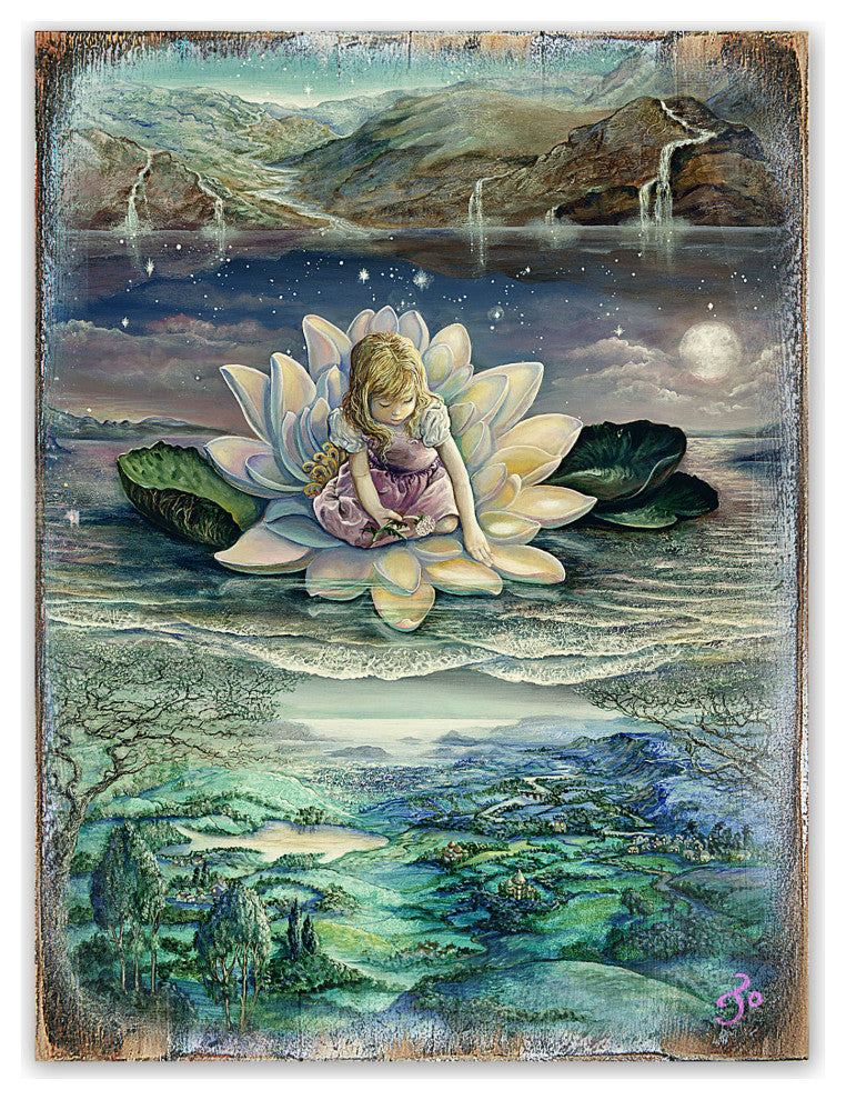 Horizons Wall and Table Top Wooden Decor, 24x18