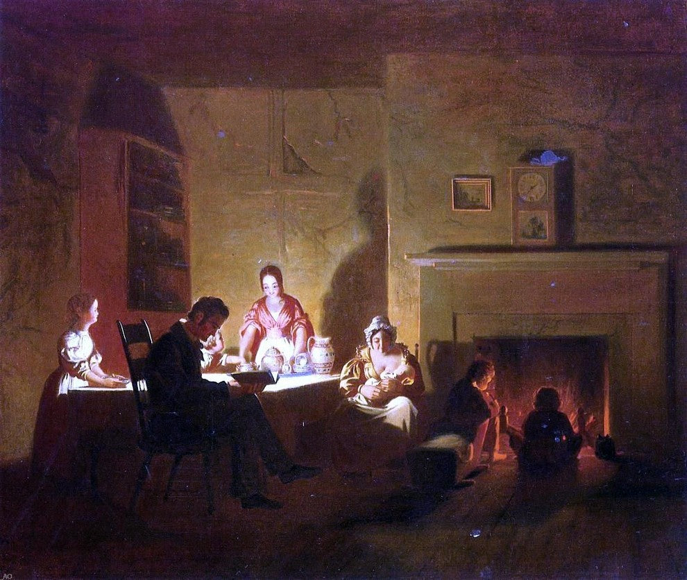 George Caleb Bingham Family Life on the Frontier Wall Decal