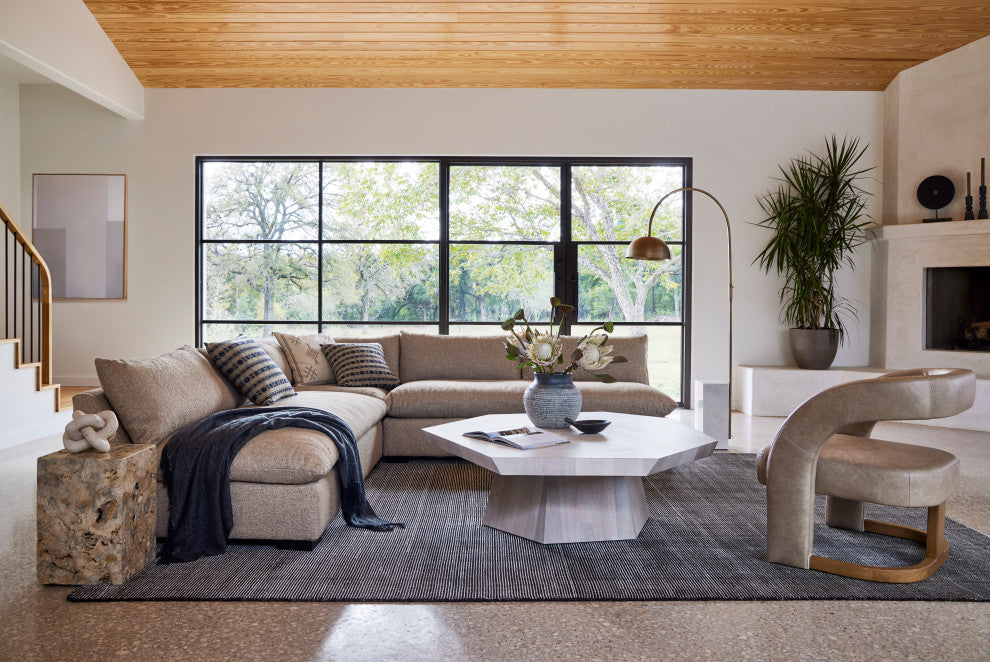 Brooklyn Coffee Table-Ashen Walnut