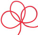 Red LED Commercial Grade Neon Style Flexible Christmas Rope Lights, 18 ft