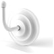 Que New Robe Hook, Matte White