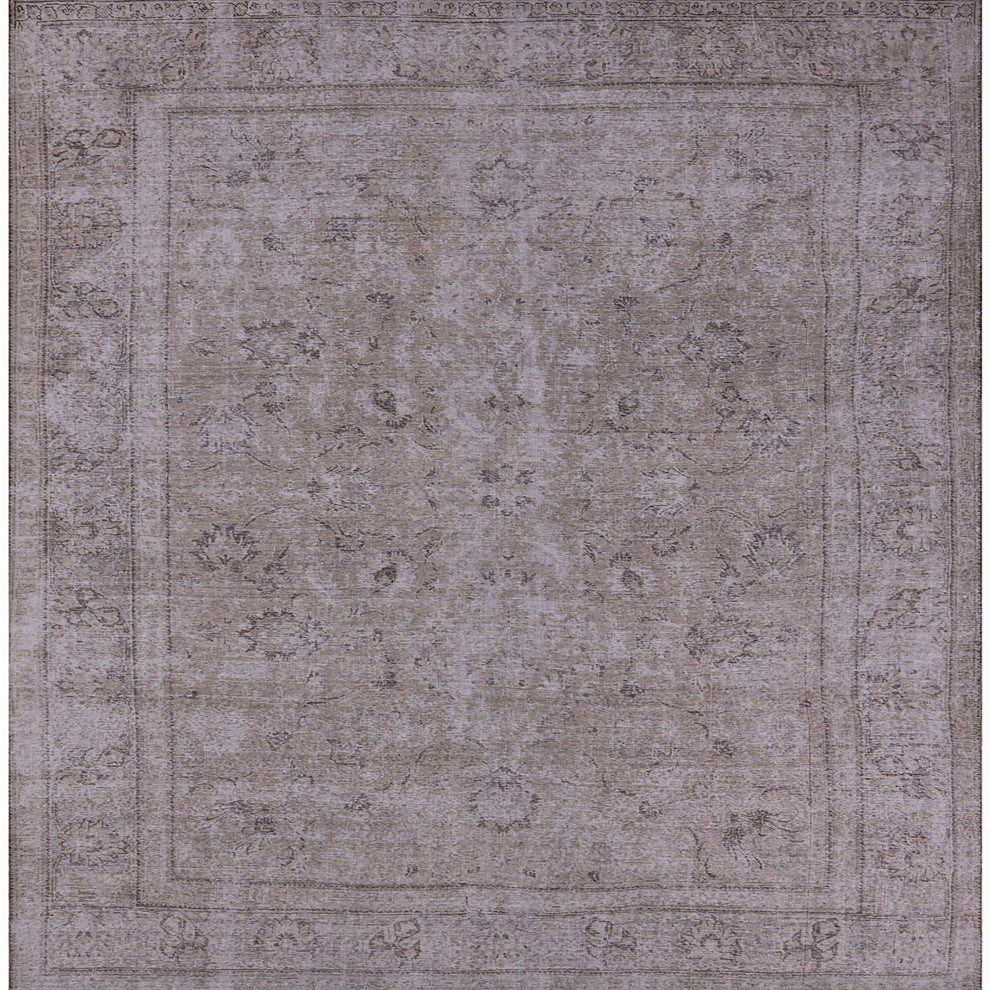Ahgly Company Indoor Square Mid-Century Modern Area Rugs, 8' Square
